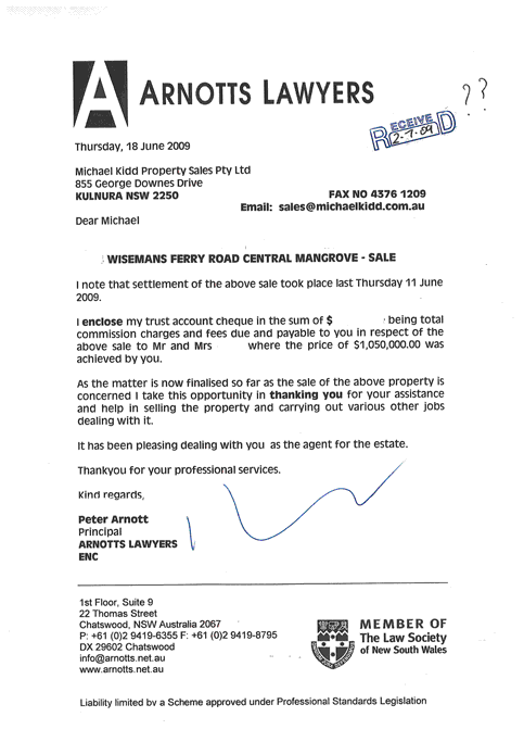 Peter Arnott Testimonial Peter Arnott Testimonial
